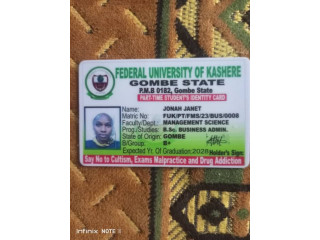 This girl lost her ID card