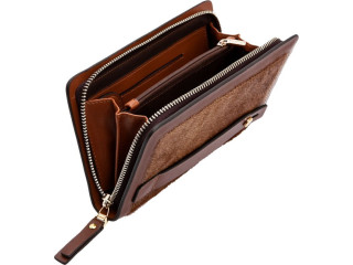 BROWN LEATHER WALLET