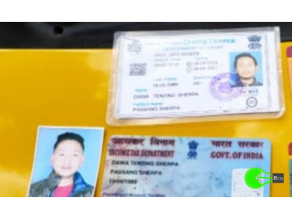Found wallet of Passang Sherpa