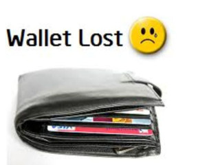 I have lost wallet