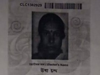 Lost voter id at Dibrugarh
