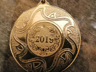 Found presentation medal at the Macdonalds / Lidl in page moss