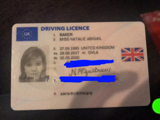 Found License of Natalie Abigail