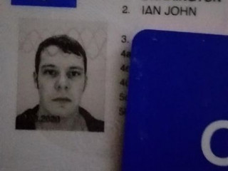Found license of IAN CARRINGTON