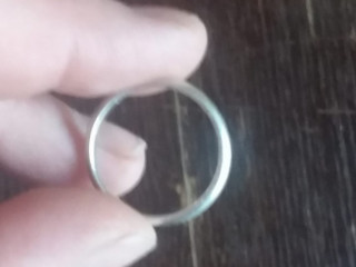 Found sliver wedding band in rock springs Wyoming