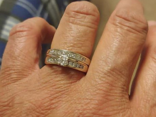 Wedding ring lost at Moab camping